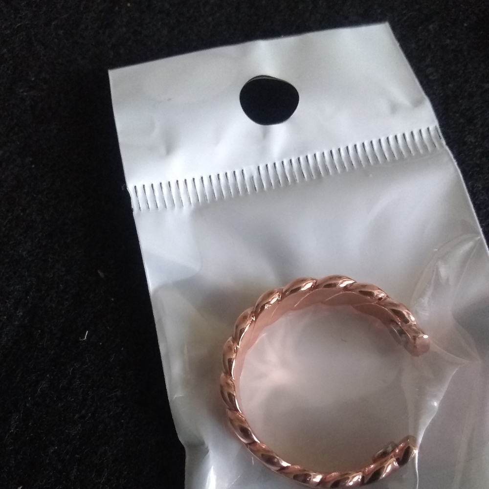 Pure copper ring